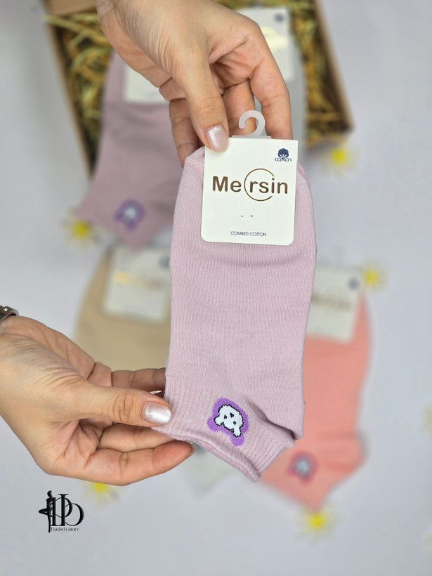 جوراب مچی طرح تدی کد J108