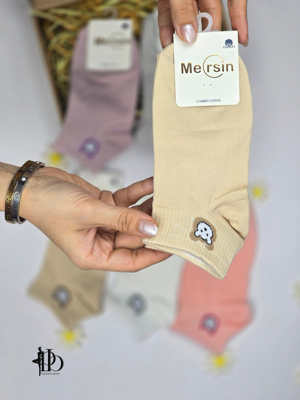 جوراب مچی طرح تدی کد J108