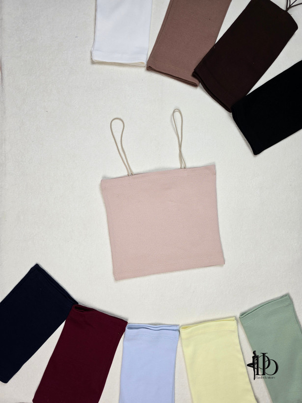 کراپ تاپ دکلته بند ماکارون کبریتی کد L 106