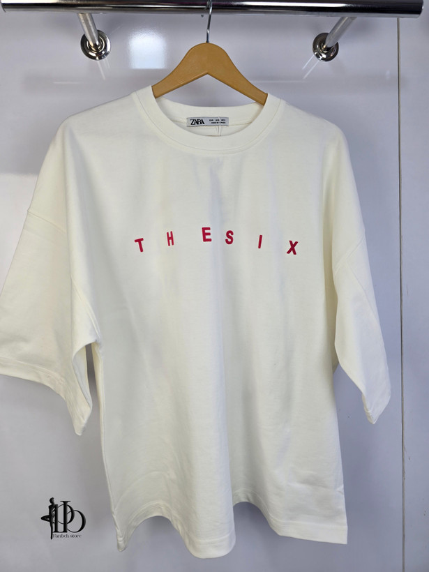 تیشرت باکسی The six برند ZARA
