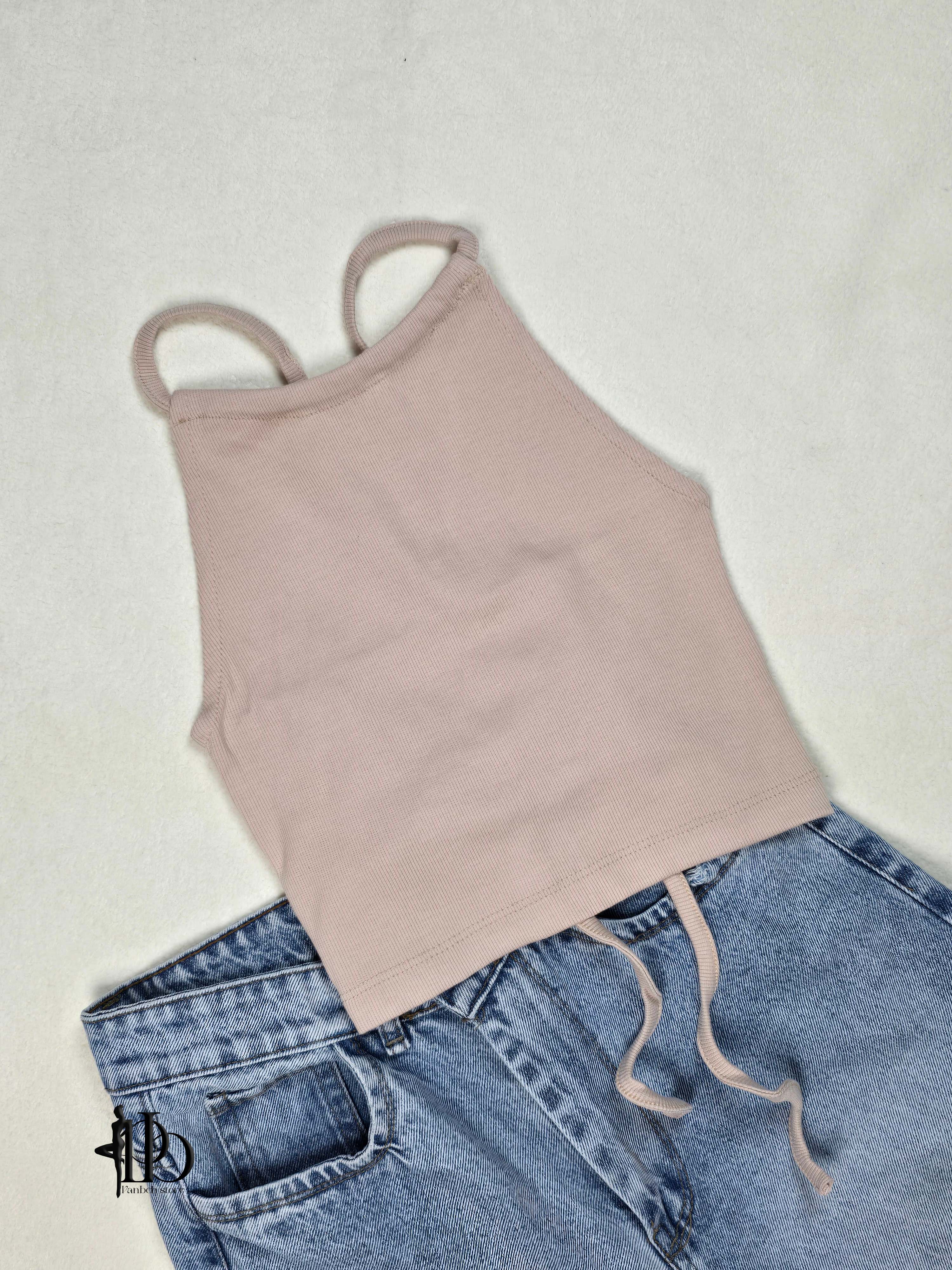 تاپ پشت بندی کبریتی برند ZARA